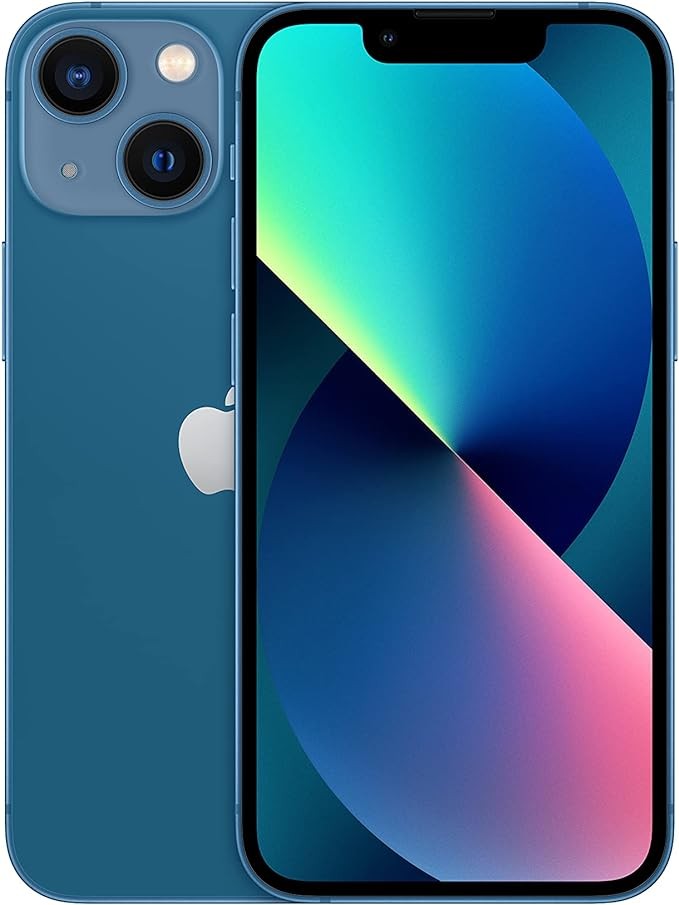 iPhone 13 Mini, 256GB, Blue - Unlocked (Renewed Premium)